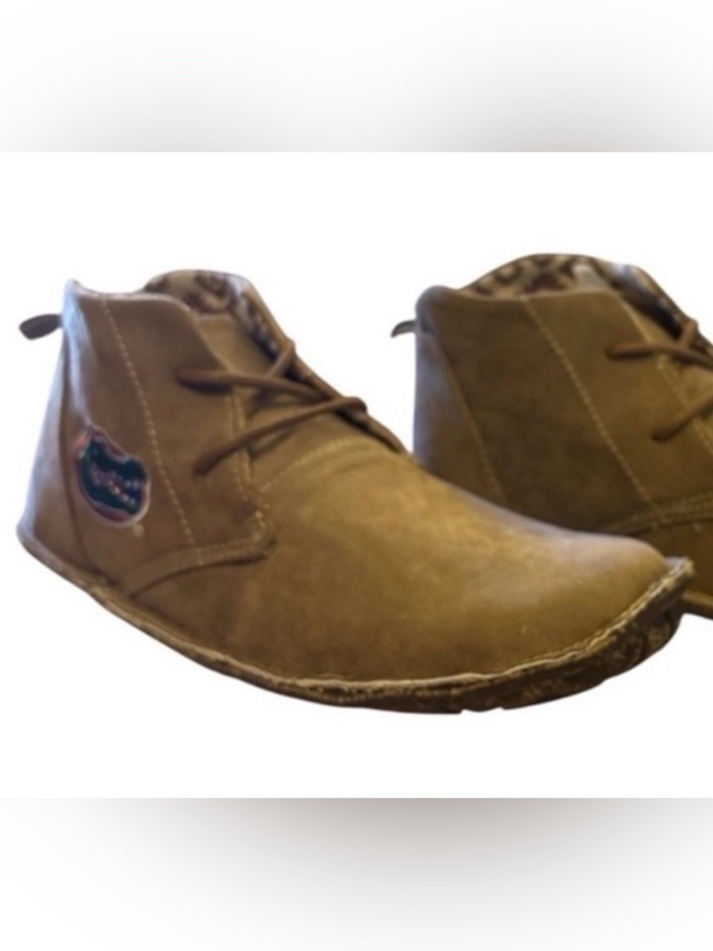 Florida Gators Brown Primus Campus Faux Suede Chukka Shoes